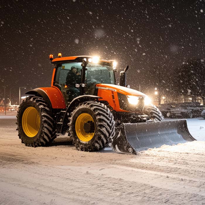 Commercial Snow Plowing in Denver Colorado