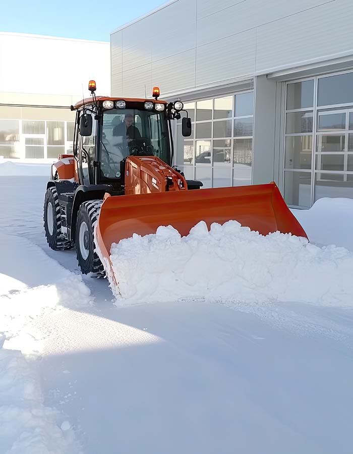 Snow Removal By Red Tractor Colorado Springs Co